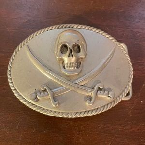 Pirate Skull Belt buckle
